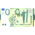 0 Euro biljet Ripley's Believe It or Not Amsterdam